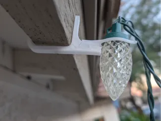 Christmas Light Clip for Fascia Board