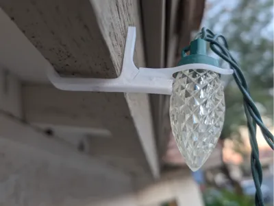 Christmas Light Clip for Fascia Board