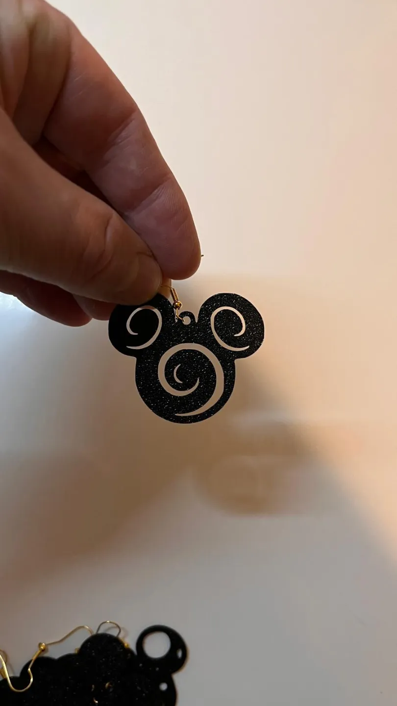 Earrings Disney view 4