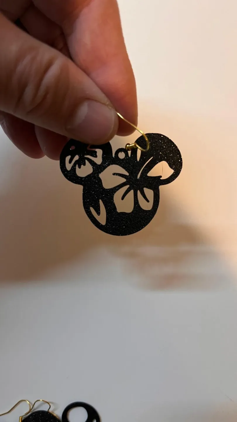 Earrings Disney view 3