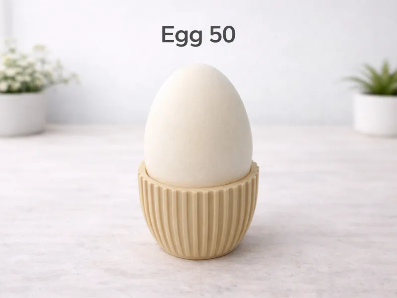 Egg 50 - minimalistisch & modern Eierbecher
