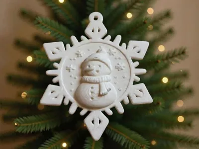 Snowman ornament