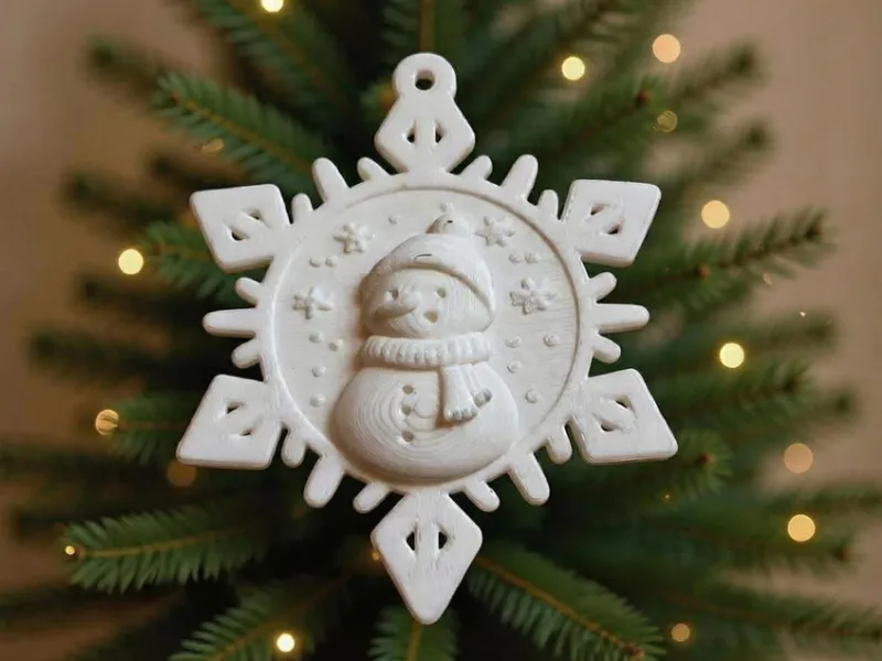 Snowman ornament