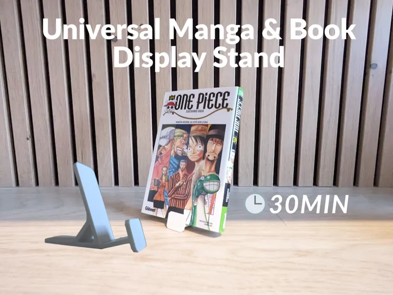 Universal Manga & Book Display Stand - Fast Print