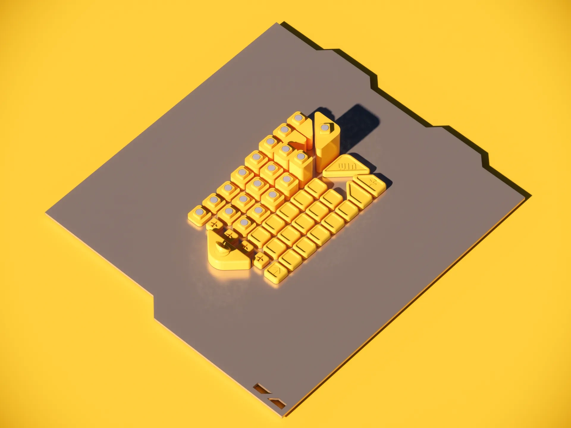 Miniatura 2 do modelo 3D Flying Chess Valley 山谷飞行棋