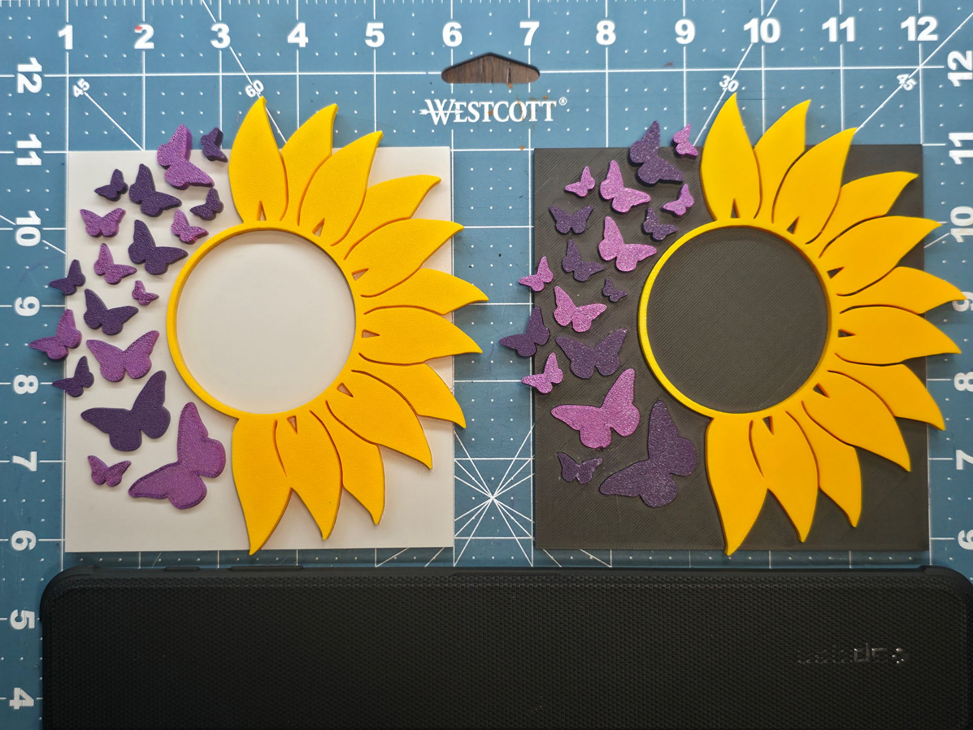 butterflies and flower