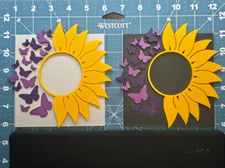 butterflies and flower