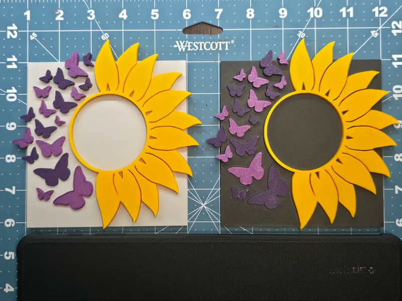 butterflies and flower
