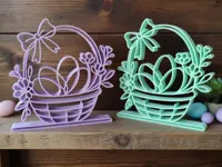 Panier de Pâques garni d'œufs — photo 2