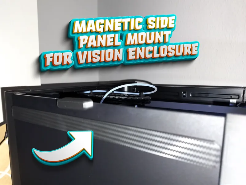 Magnetleisten für die Original Vision Seitenteile