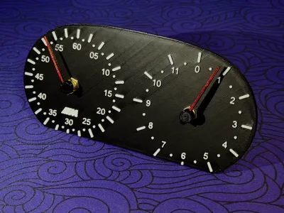 BMW Speedometer Clock