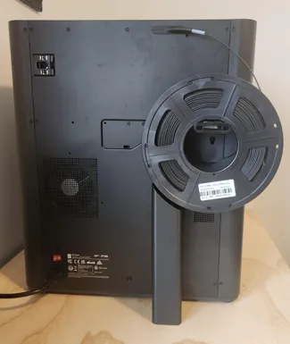 Minimalist & low profile poop chute - adapted for rear spool