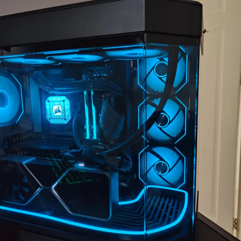Hyte Y60 triple fan bracket