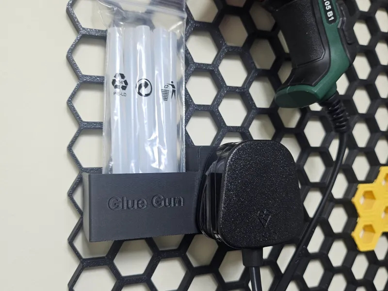 Plug Holder & Storage Bin - Editable Text - HSW