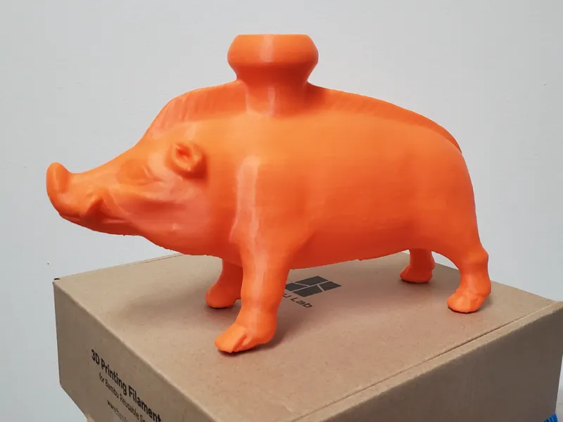 Boar Vessel 600-500 BC Etruscan Ceramic