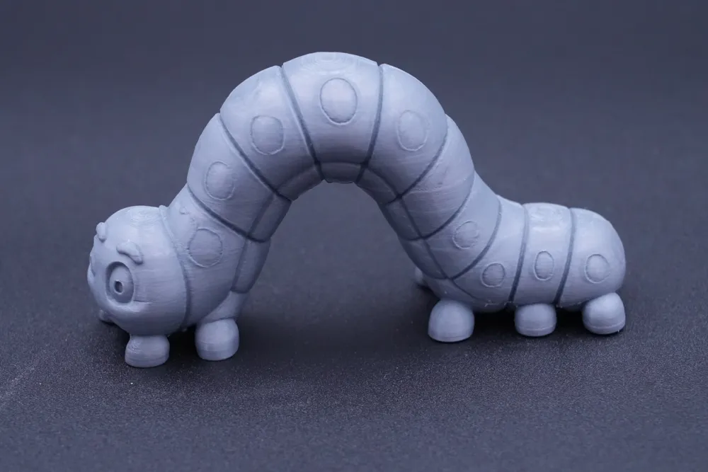 Small model of an inch worm just inching along. - Free 3D Print Model ...