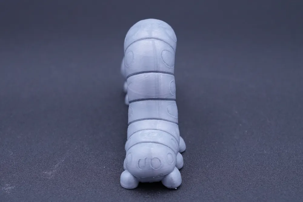 Small model of an inch worm just inching along. - Free 3D Print Model ...
