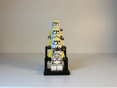 LEGOs Minifigure Display Stand for plate 1x2
