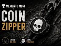 Memento Mori Coin Zipper AMS