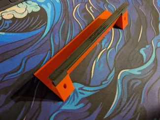 Minimalist puzzle shelf / wall mount