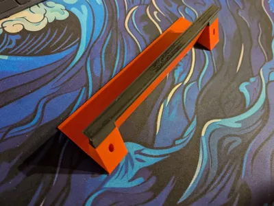 Minimalist puzzle shelf / wall mount