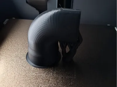 90 DEGREE ELBOW FOR POOP CHUTE DUCT