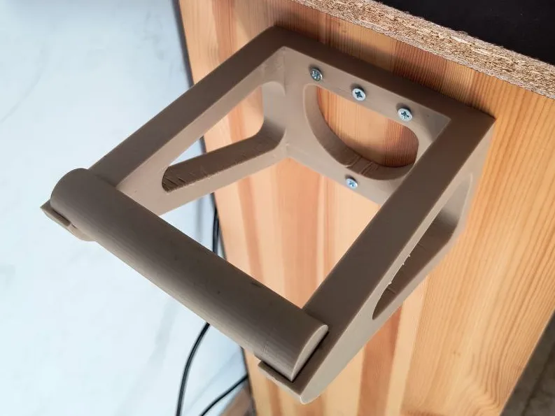 Supporto porta bobina 3kg da parete verticale muro