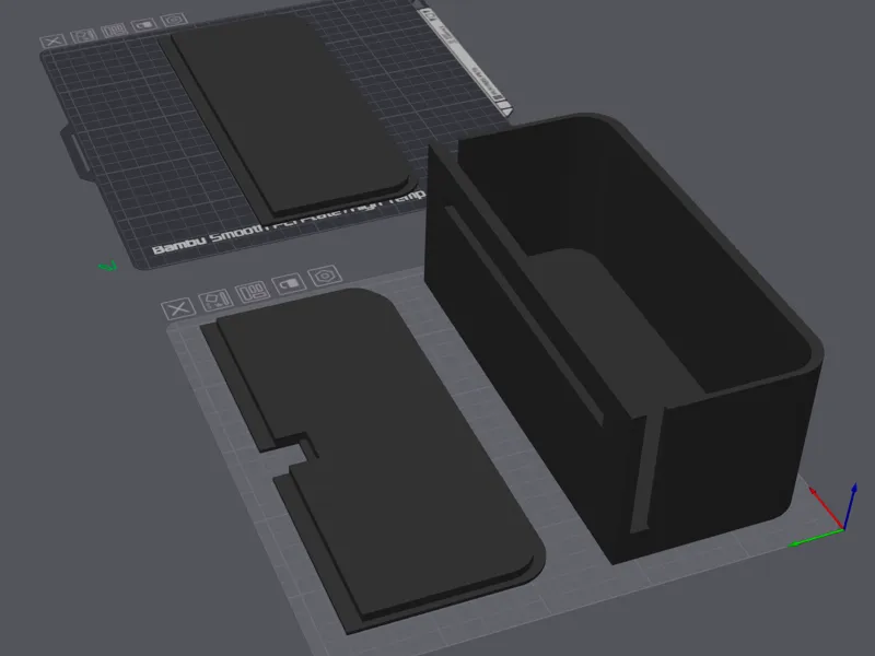 einfache Kabelbox