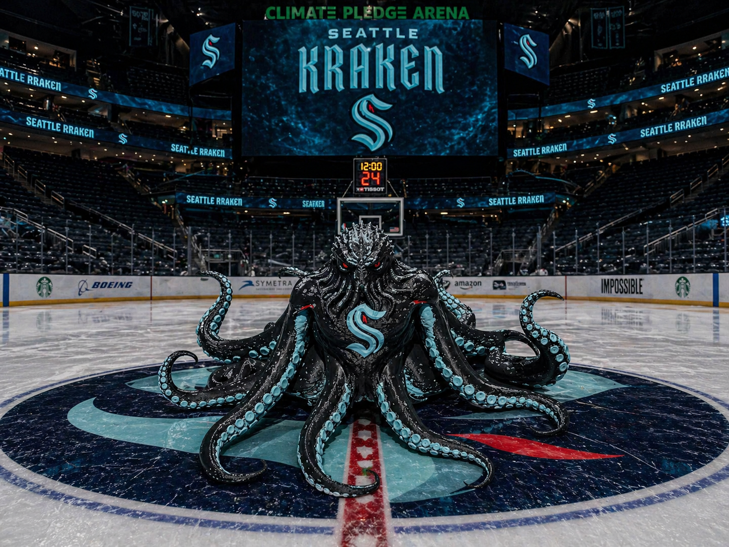 NHL - Seattle Kraken sculpt 