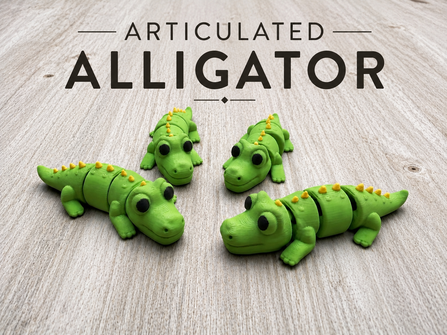 Articulated Alligator 