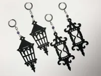Boucles d'oreilles gothiques sablier et lanterne (usage commercial) — photo 2