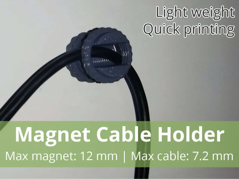 Mini Magnet Cable Holder