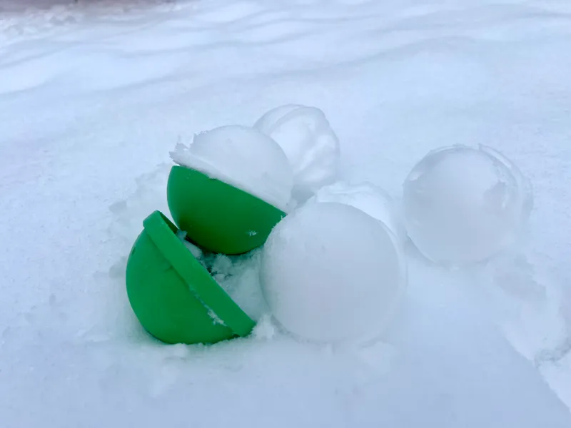 Snowball Maker Simple Addition