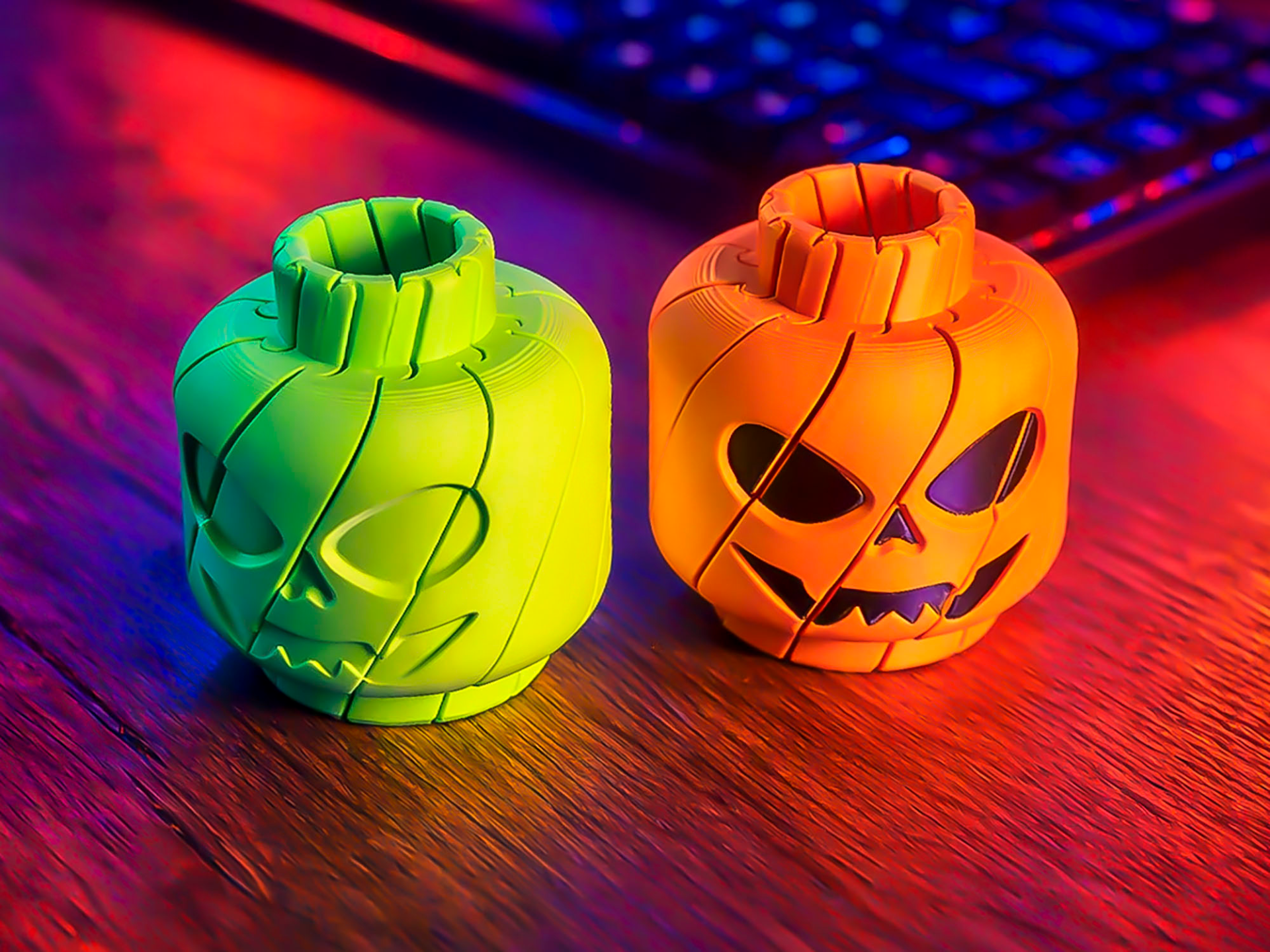 Spooky Brick Twisty Fidget - 3D printed Decor, in stock in India