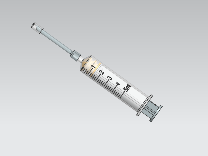注射器(全3D打印)     5ml syringe