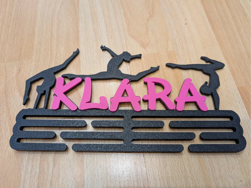 Klara acrobatic medal support