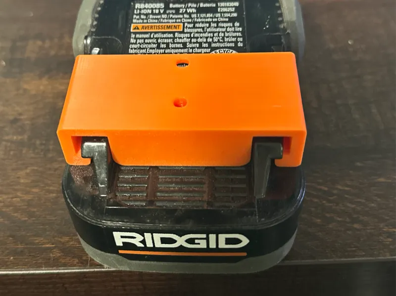 Ridgid/AEG 18 volt Wall Mounted Battery Holder