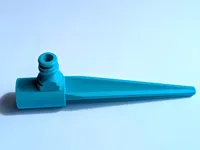 Sprinkler spike/peg with 1/2" thread and quick connect