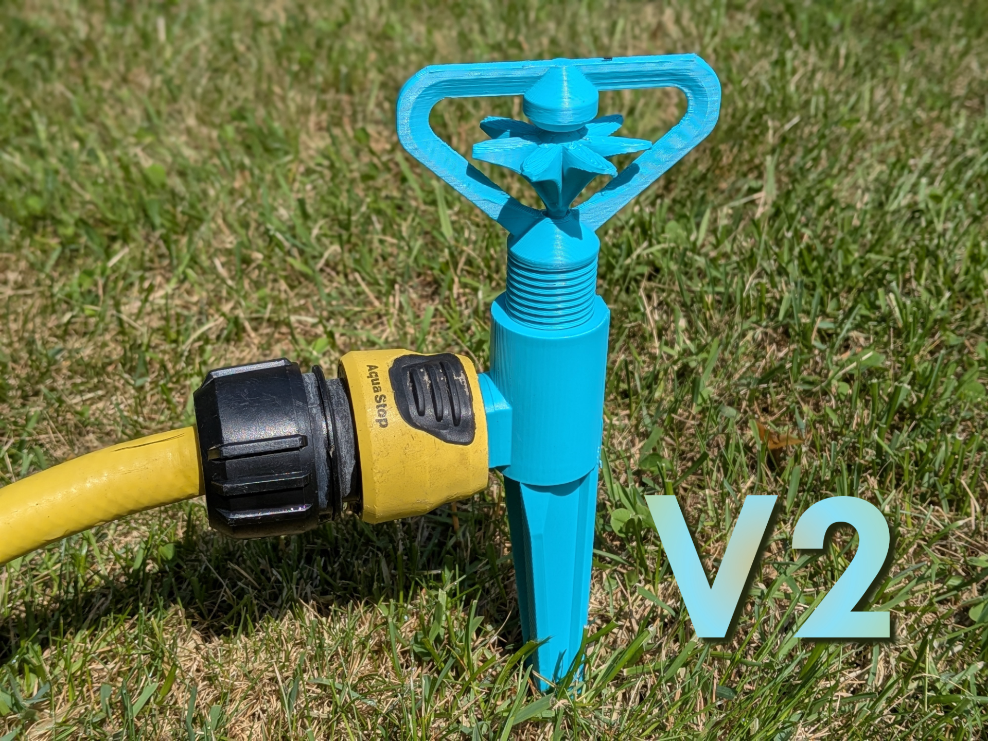 Rotating sprinkler V2