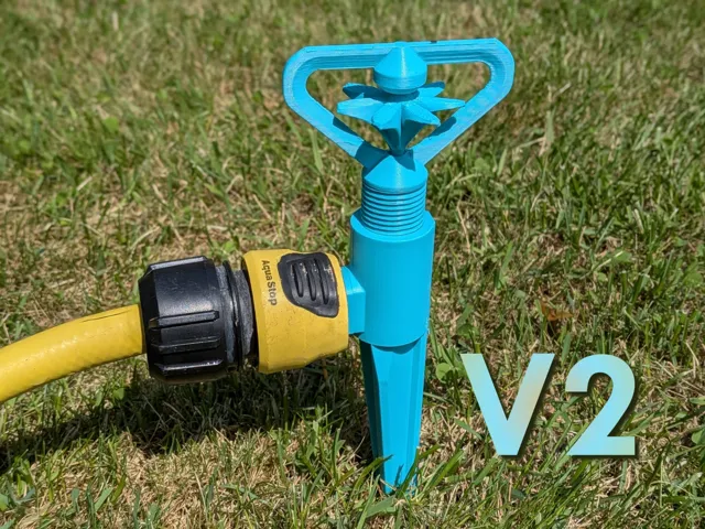 Rotating sprinkler V2
