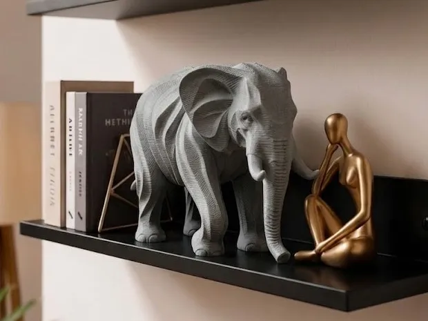 Modern Style Elephant Figurine