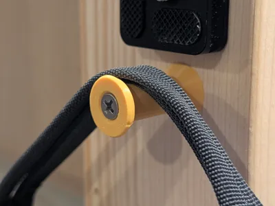 Prestressed wall hook