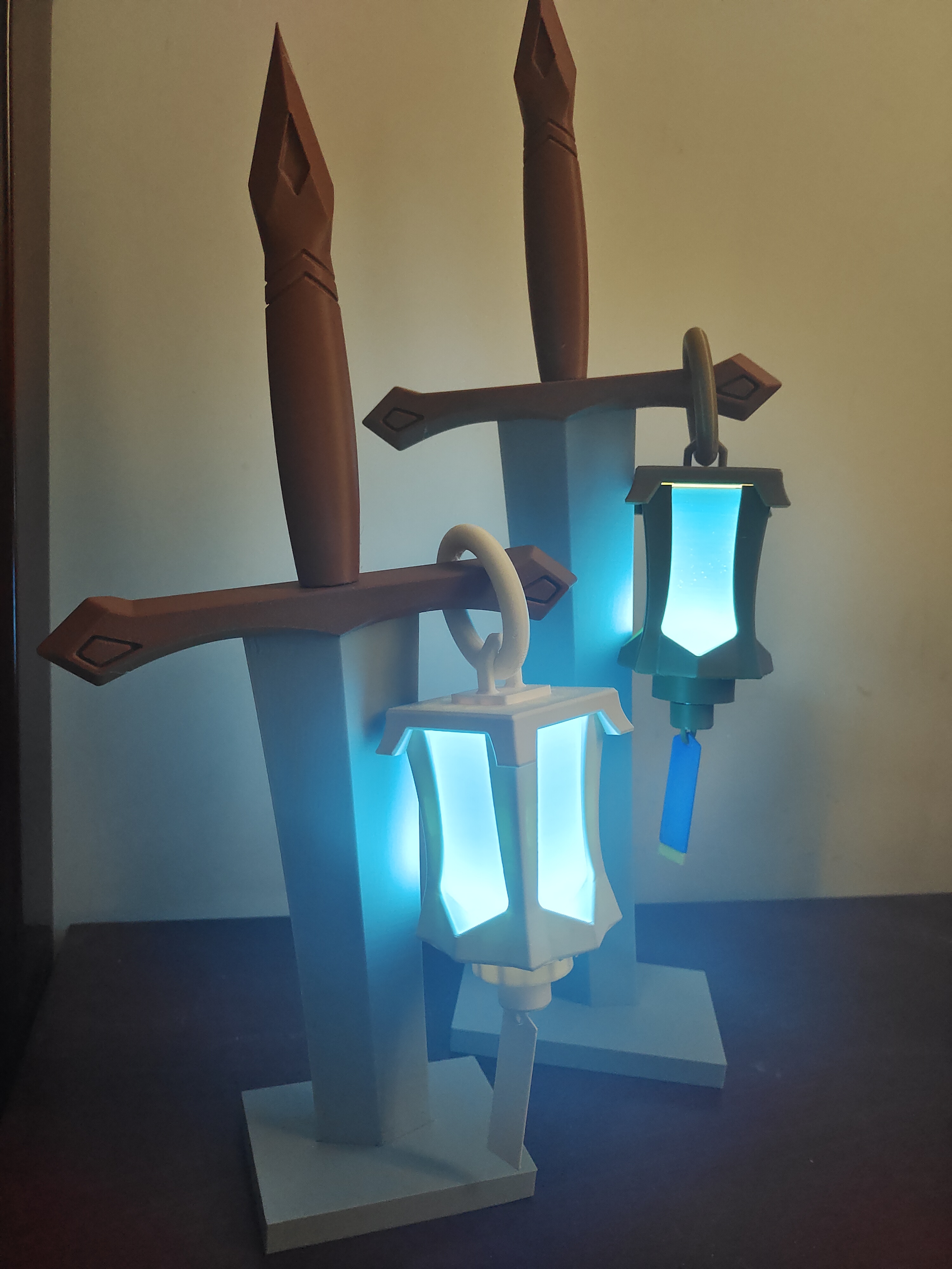 Miniatura 4 do modelo 3D 小提灯(使用LED小灯桶)