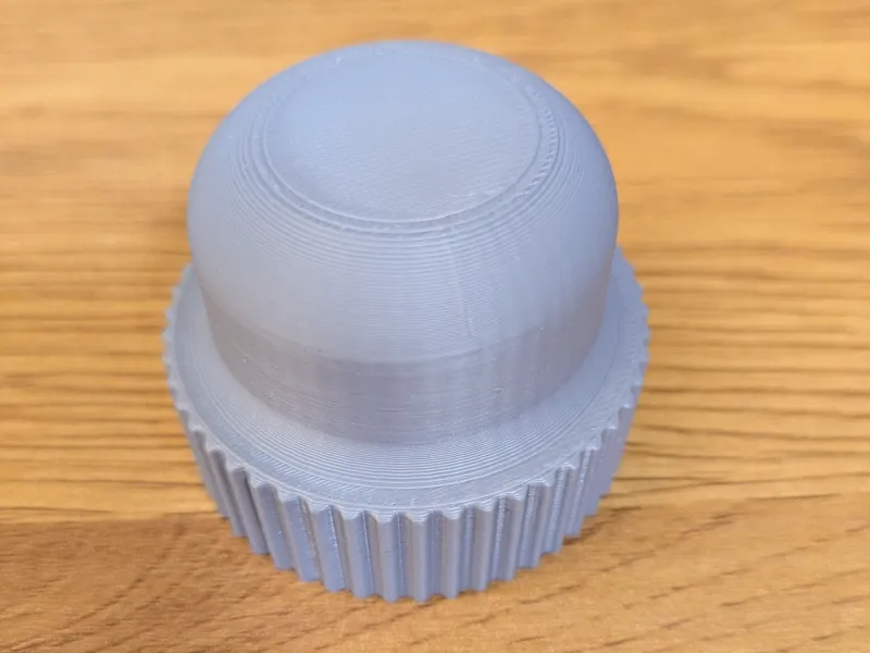 Soda Fresh Silver Flash Bottle Cap