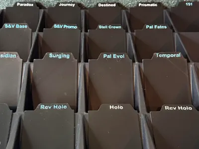 Pokémon S&V Era Sorting Tray & Bulk Dividers