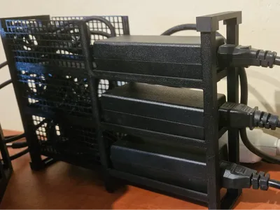 HP Pro/Elitedesk Micro power supply rack