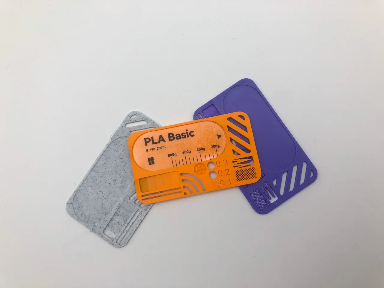 Filliment card with 14 tests -- 15 MINUTE PRINT! view 3