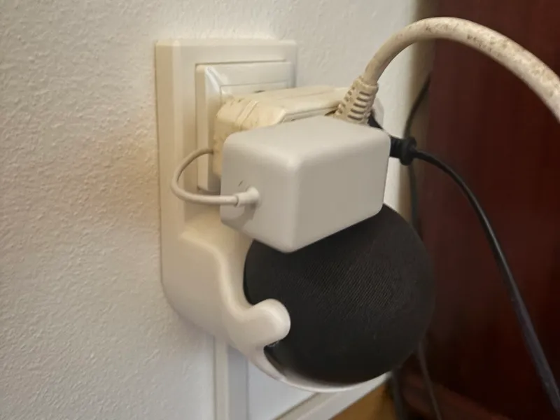 Echo Dot Wall Mount EU Socket, LexMan