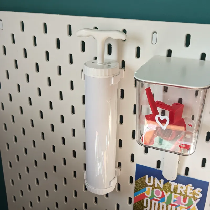 Sunlu vacuum pump holder for Ikea Skadis