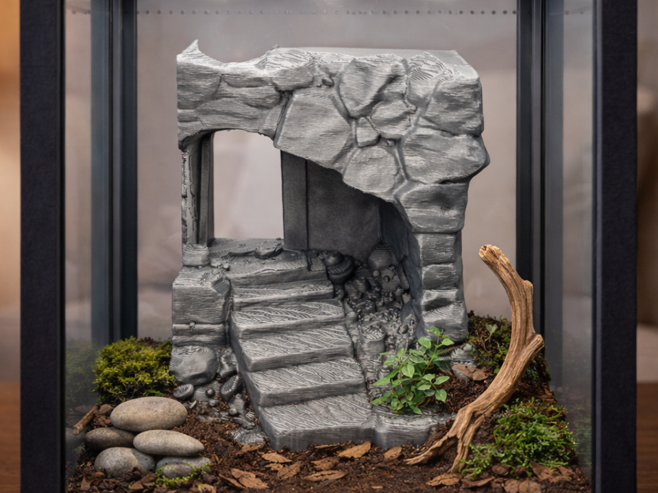 Stone Ledge climb decor – Natural Rock Shelf